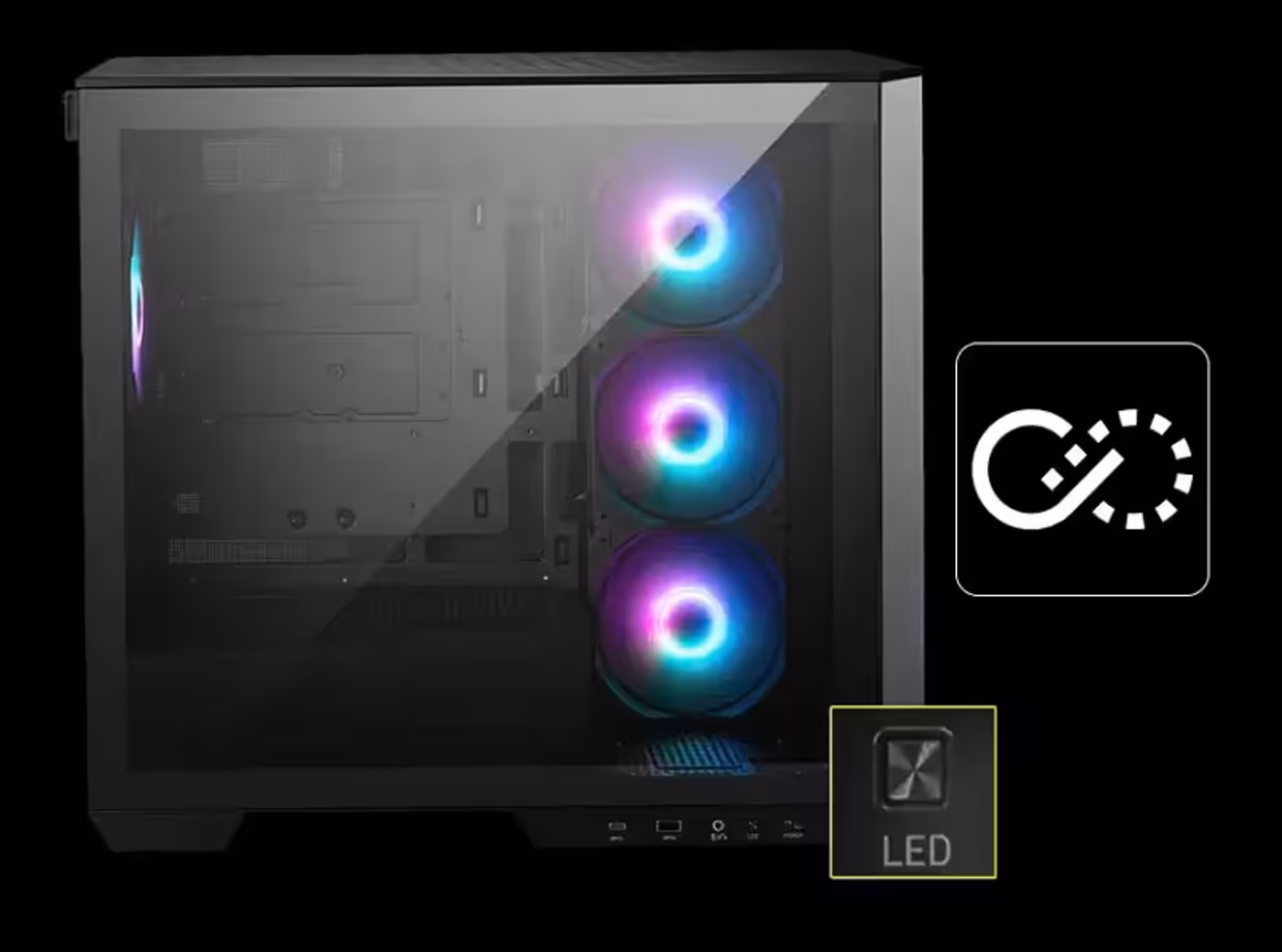Insta-Light Loop control button on the MAG PANO M100R PZ