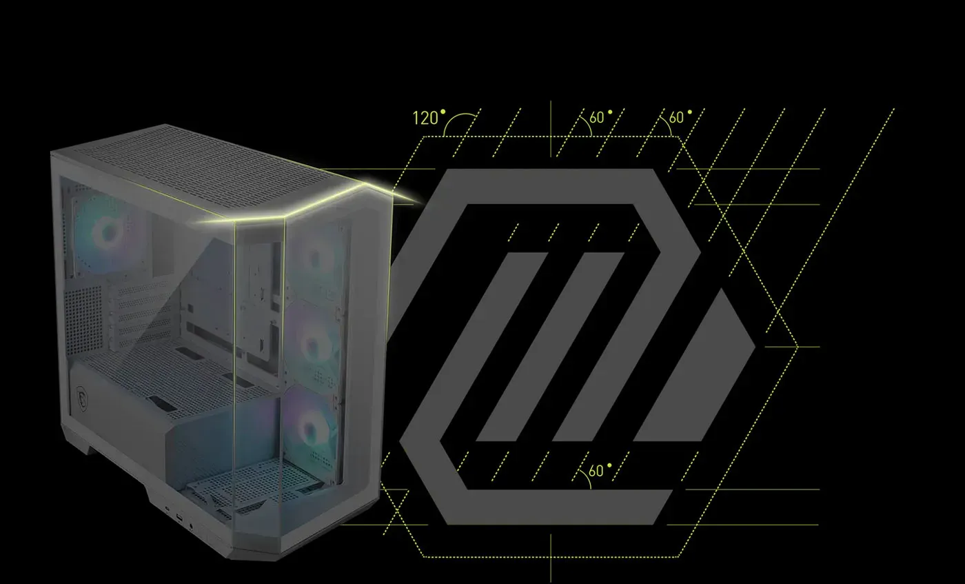 MAG brand symbol lines detailed across the M100R PZ panels