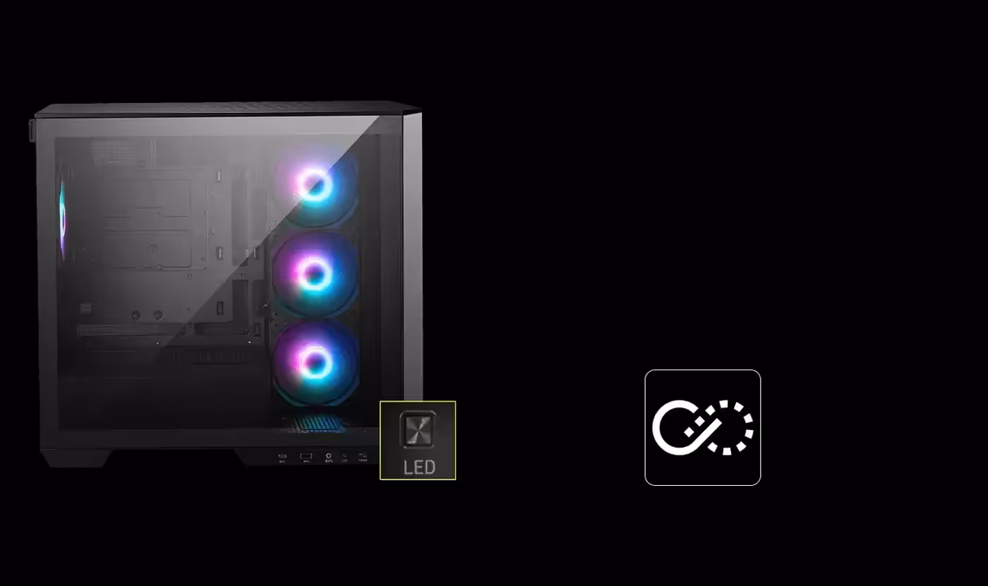 MAG PANO M100R PZ lighting and fan speed control in use