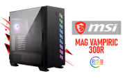 MSI MAG VAMPIRIC 300R Mid Tower Case — Tempered Glass, ARGB - image 1