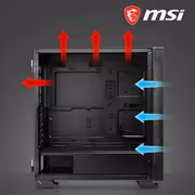 MSI MAG VAMPIRIC 300R Mid Tower Case — Tempered Glass, ARGB - image 11