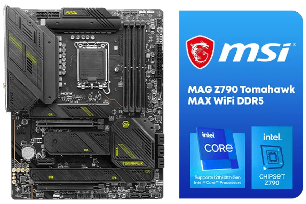 MSI MAG Z790 Tomahawk MAX WiFi ATX Motherboard