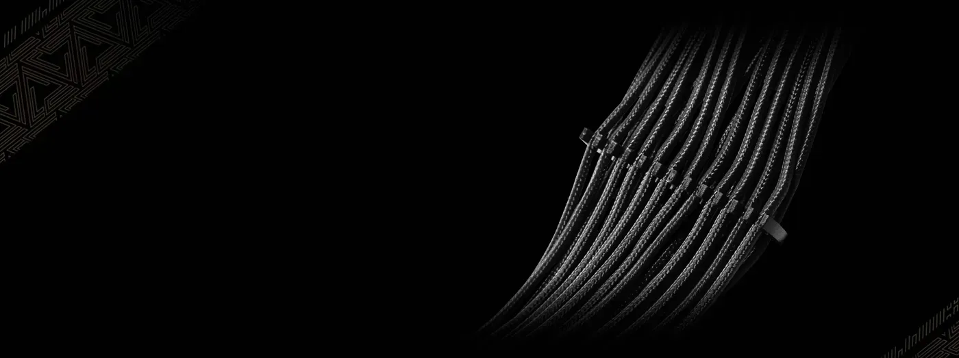 24-pin and 8-pin cable managers included with the MSI MEG Ai1300P