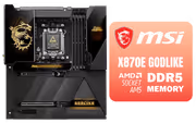 MSI MEG X870E GODLIKE AM5 E-ATX DDR5 Motherboard - image 1