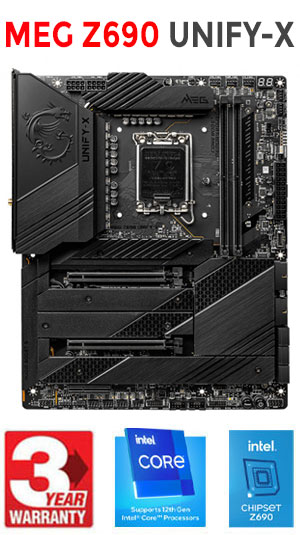 Core i7-12700F MEG Z690 UNIFY-X 32GB RGB DDR5 5200MHz Upgrade Kit