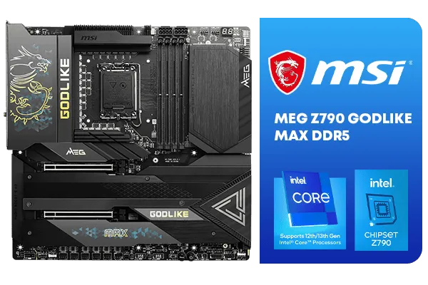 MSI MEG Z790 Godlike Max DDR5 Gaming Motherboard