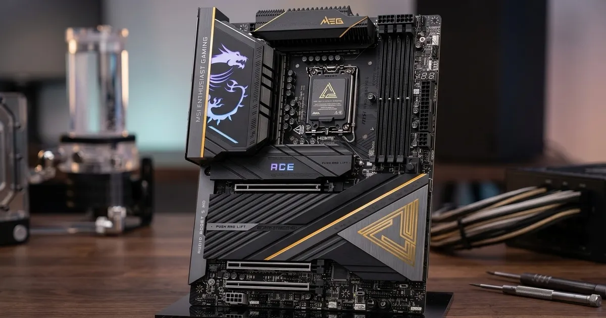 ミーシャページ OPEN BOX] MSI MEG Z890 ACE ATX Motherboard | Evetech