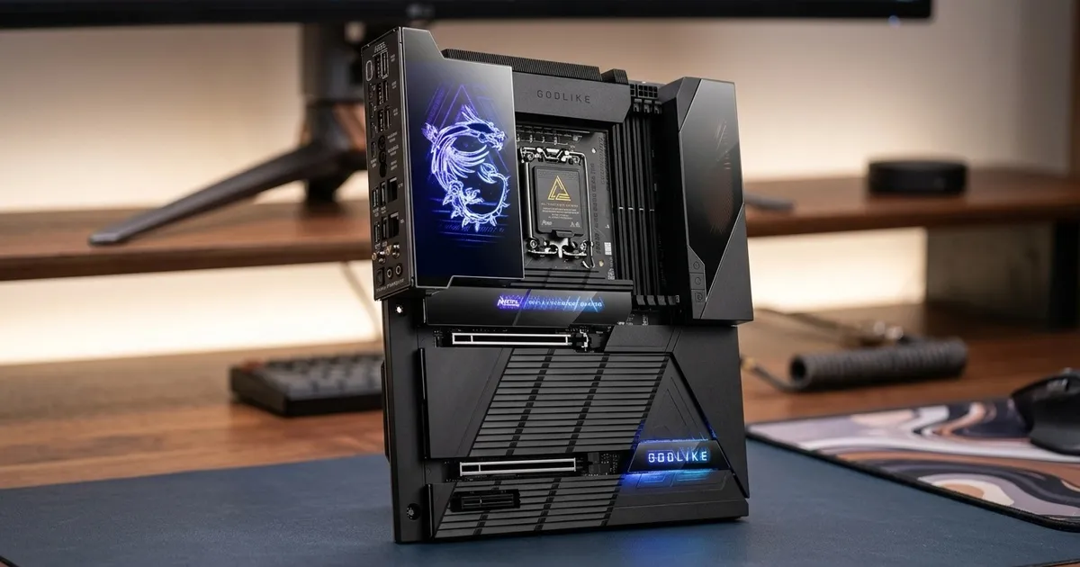 MSI MEG Z890 GODLIKE E-ATX Motherboard — DDR5, Thunderbolt 5 | Evetech