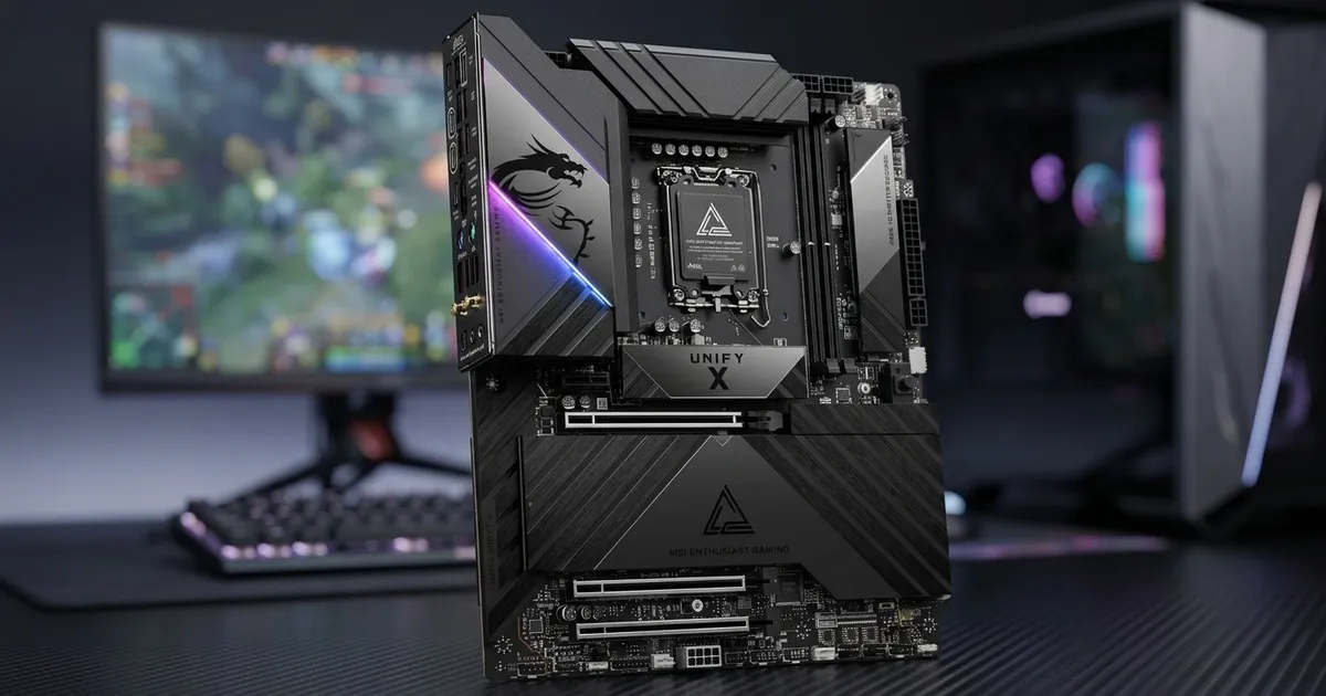 MSI MEG Z890 UNIFY-X ATX Motherboard LGA 1851 DDR5 | Evetech