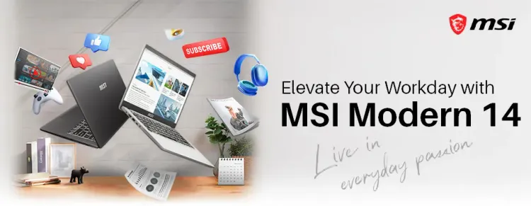 MSI Modern 14 F13M Laptop