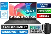 MSI Modern 14 F13MG Intel® Core™ i5 Professional Laptop With 32GB RAM & 4TB SSD - image 1