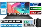 MSI Modern 14 F13MG Intel® Core™ i5 Professional Laptop With 64GB RAM - image 1