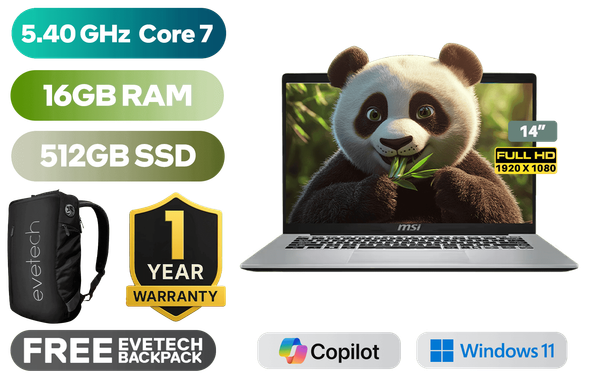 MSI Modern 14 16GB/512GB Core 7 - image 1 MSI Modern 14 16GB/512GB Core 7 - image 1