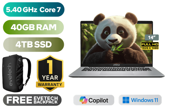 MSI Modern 14 40GB/4TB Core 7 - image 1 MSI Modern 14 40GB/4TB Core 7 - image 1