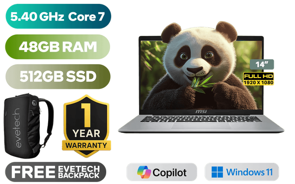 MSI Modern 14 48GB/512GB Core 7 - image 1 MSI Modern 14 48GB/512GB Core 7 - image 1