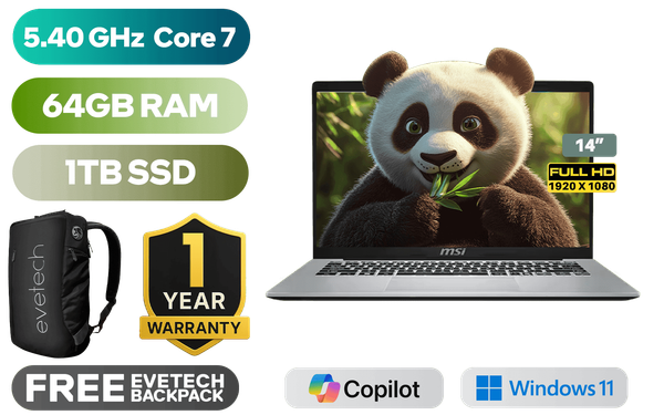 MSI Modern 14 F1MG 64GB/1TB Core 7 - image 1 MSI Modern 14 F1MG 64GB/1TB Core 7 - image 1