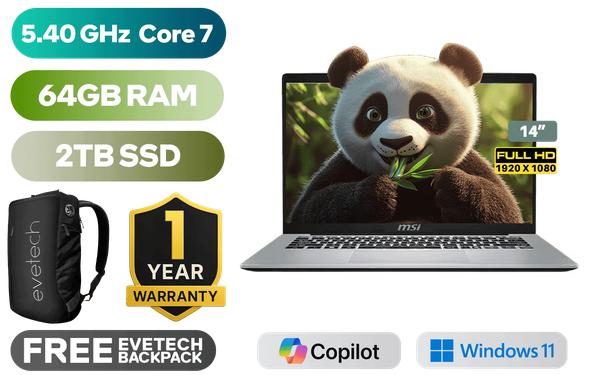 MSI Modern 14 F1MG 64GB/2TB Core 7 - image 1 MSI Modern 14 F1MG 64GB/2TB Core 7 - image 1