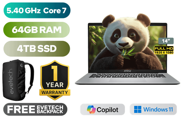 MSI Modern 14 64GB/4TB Core 7 - image 1 MSI Modern 14 64GB/4TB Core 7 - image 1
