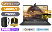 MSI Modern 15 H B13M-091ZA Intel Core i7 Professional Laptop With 64GB RAM & 1TB SSD - image 1