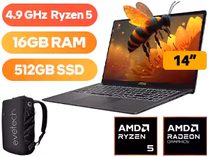 msi-modern-a14-ai-f2hmg-ryzen-5-16gb-512gb - Image 1