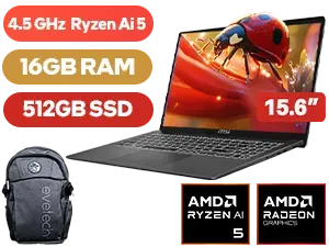 msi-modern-a15-f3hmg-ryzen-5-16gb-512gb - Image 1
