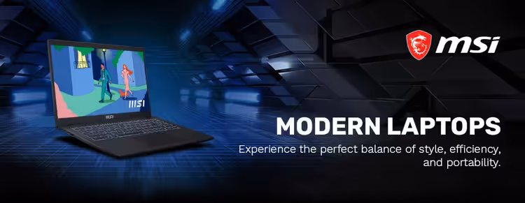 MSI Modern Laptops - Powerful & Stylish