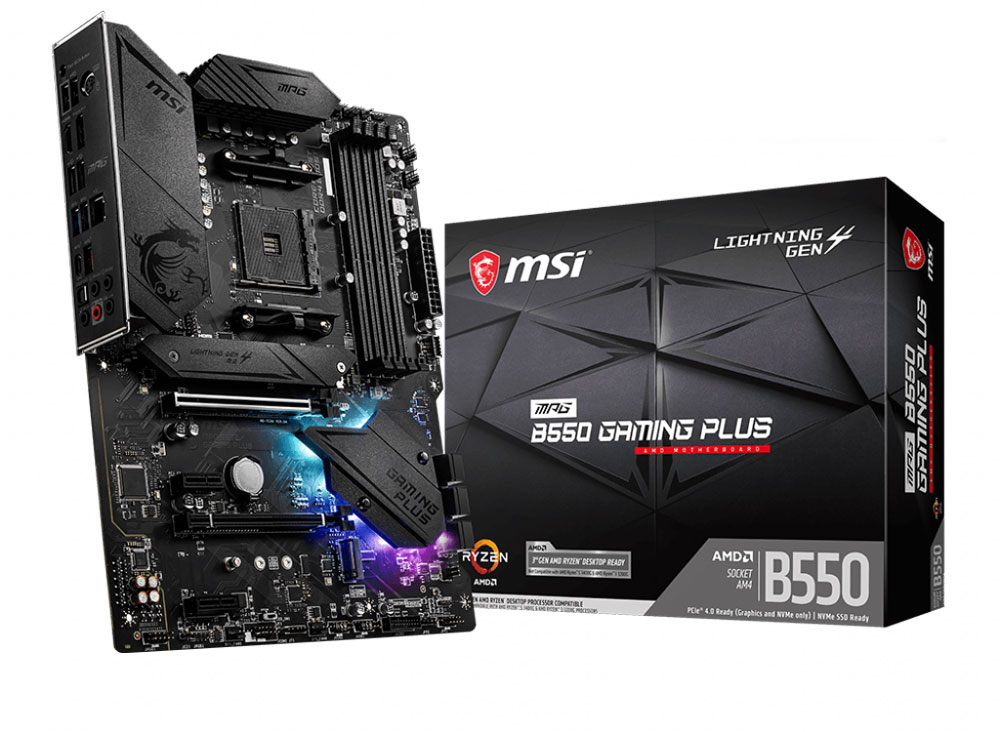 MSI MPG B550 GAMING PLUS Ryzen Motherboard - Best Deal - South