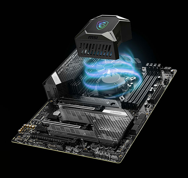 Cooling performance of MSI MPG CoreLiquid K240 V2