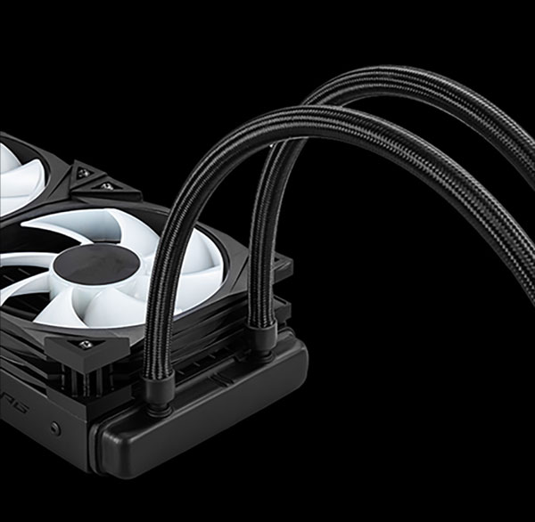Reinforced tubing of MSI CoreLiquid K240 V2
