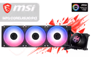 MSI MPG CoreLiquid P13 360 AIO Liquid Cooler, 360mm Black - image 1