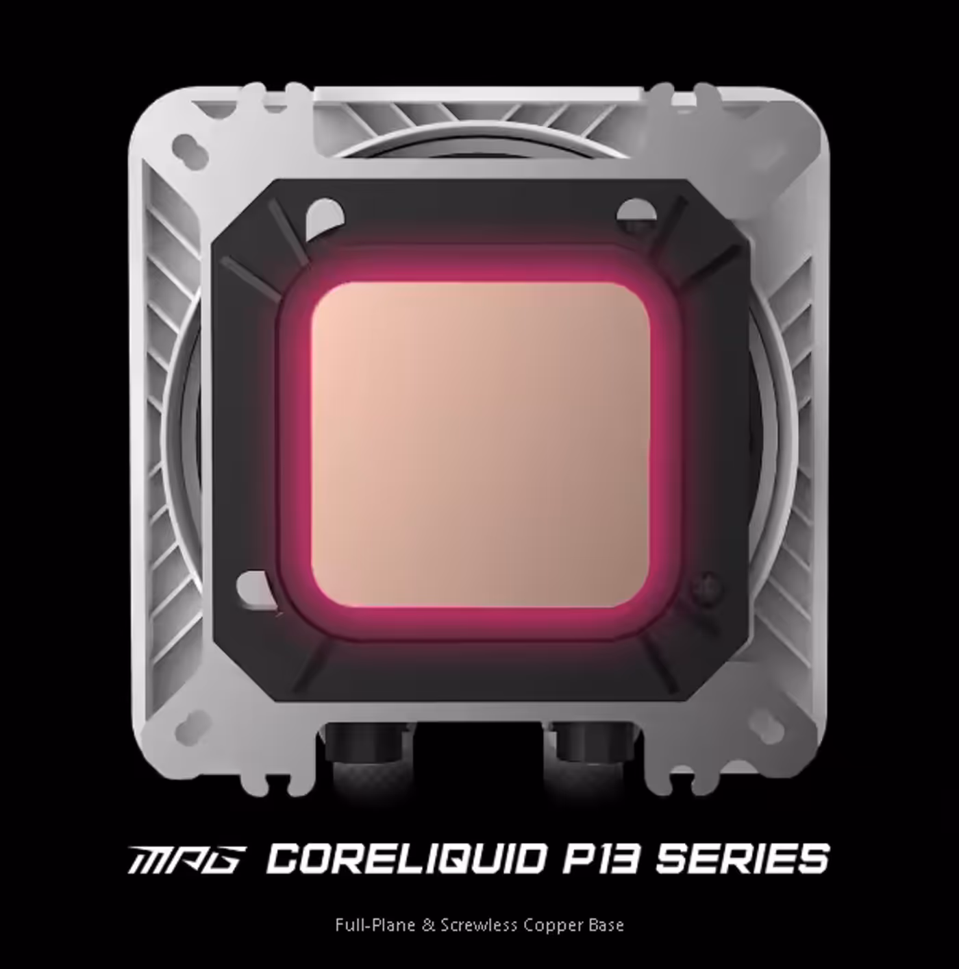 Full-plane screwless copper base cooling component