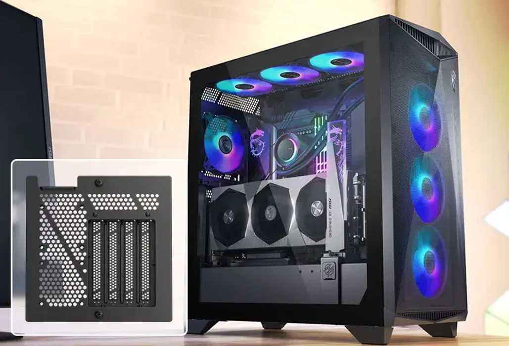 MSI MPG GUNGNIR 300R Airflow Mid-Tower Gaming Case | Evetech