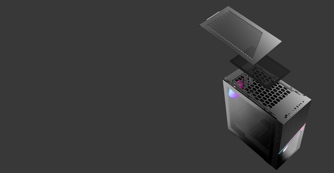 Top Vent with Dust Filter