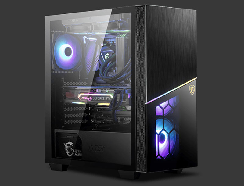 MSI MPG SEKIRA 100R Gaming Case Design