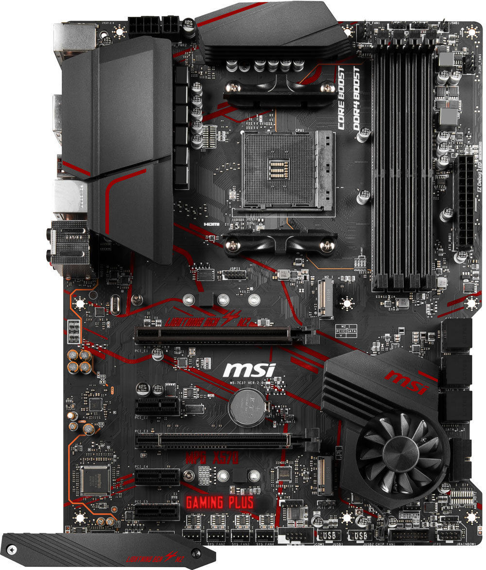 MSI MPG X570 Gaming Plus RYZEN Motherboard | Evetech