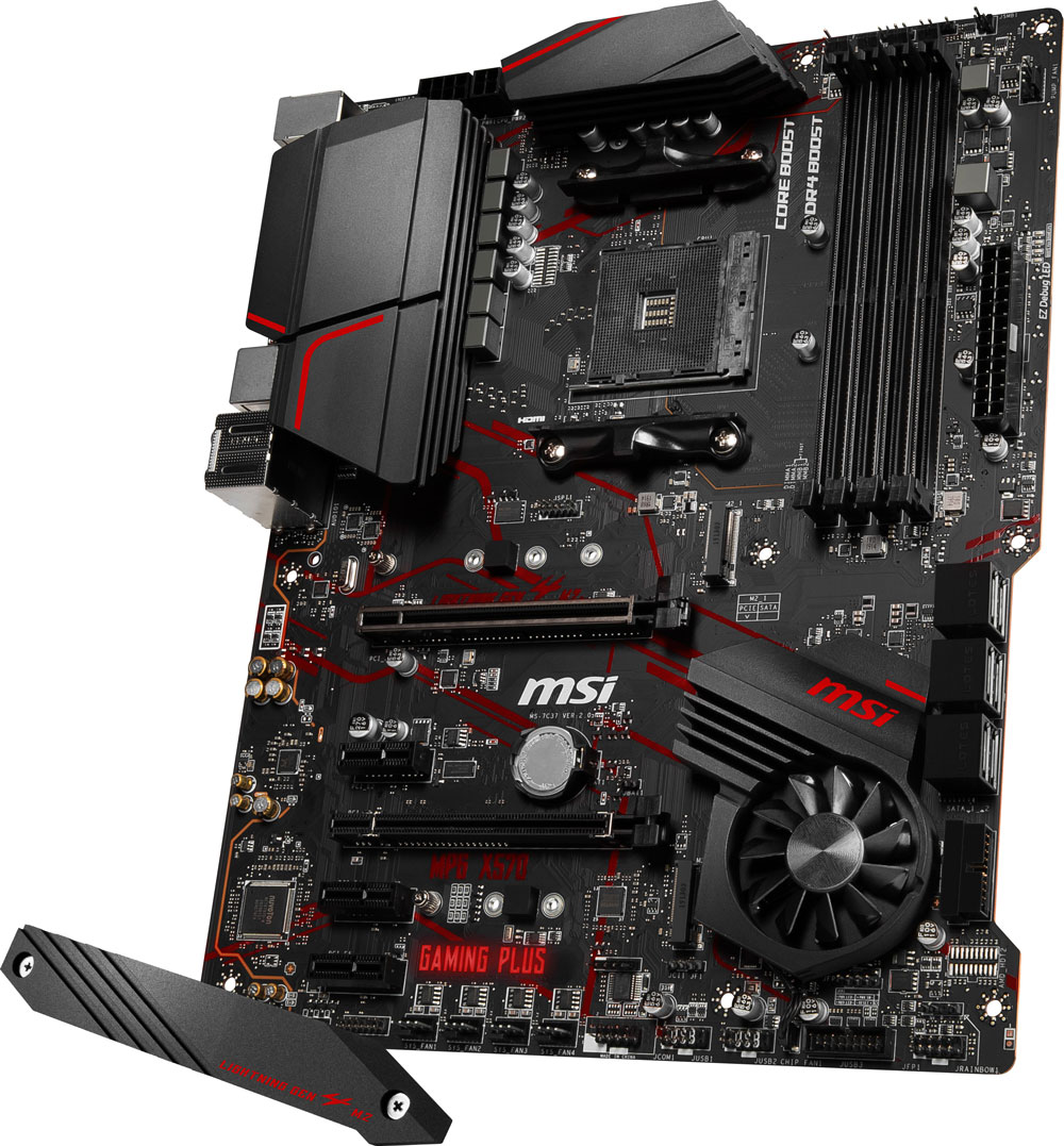 MSI MPG X570 Gaming Plus RYZEN Motherboard | Evetech