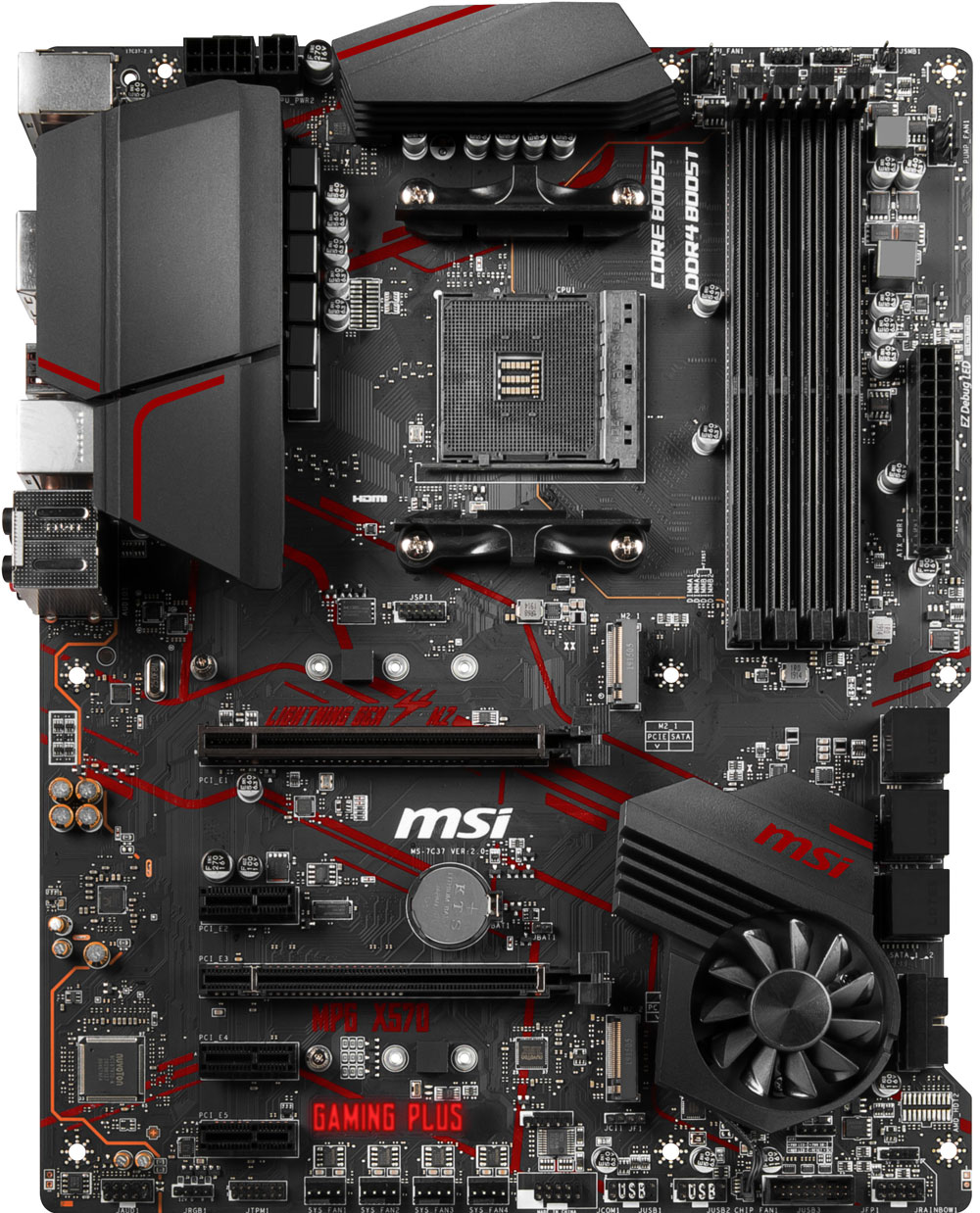 MSI MPG X570 Gaming Plus RYZEN Motherboard