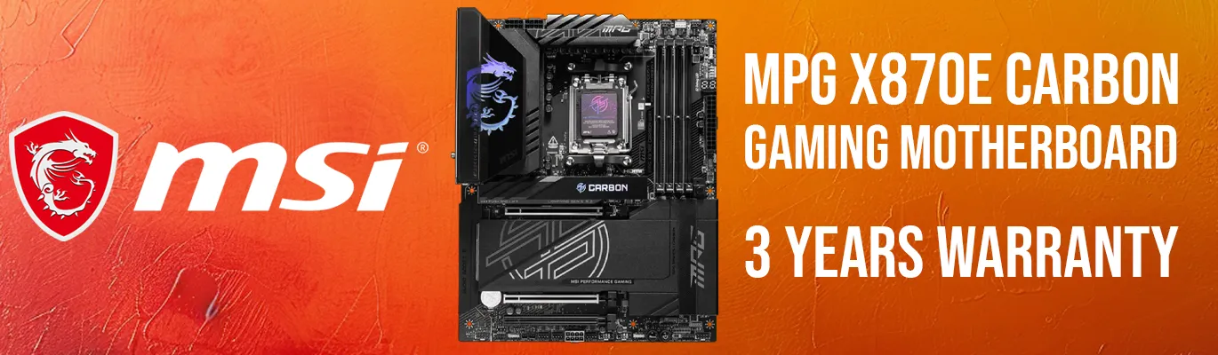 AMD RYZEN 7 9800X3D Upgrade Kit - MPG X870E Carbon WiFi 48GB DDR5