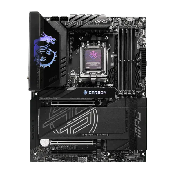 Upgrade Your PC with AMD RYZEN 9 9900X MPG X870E Carbon WiFi