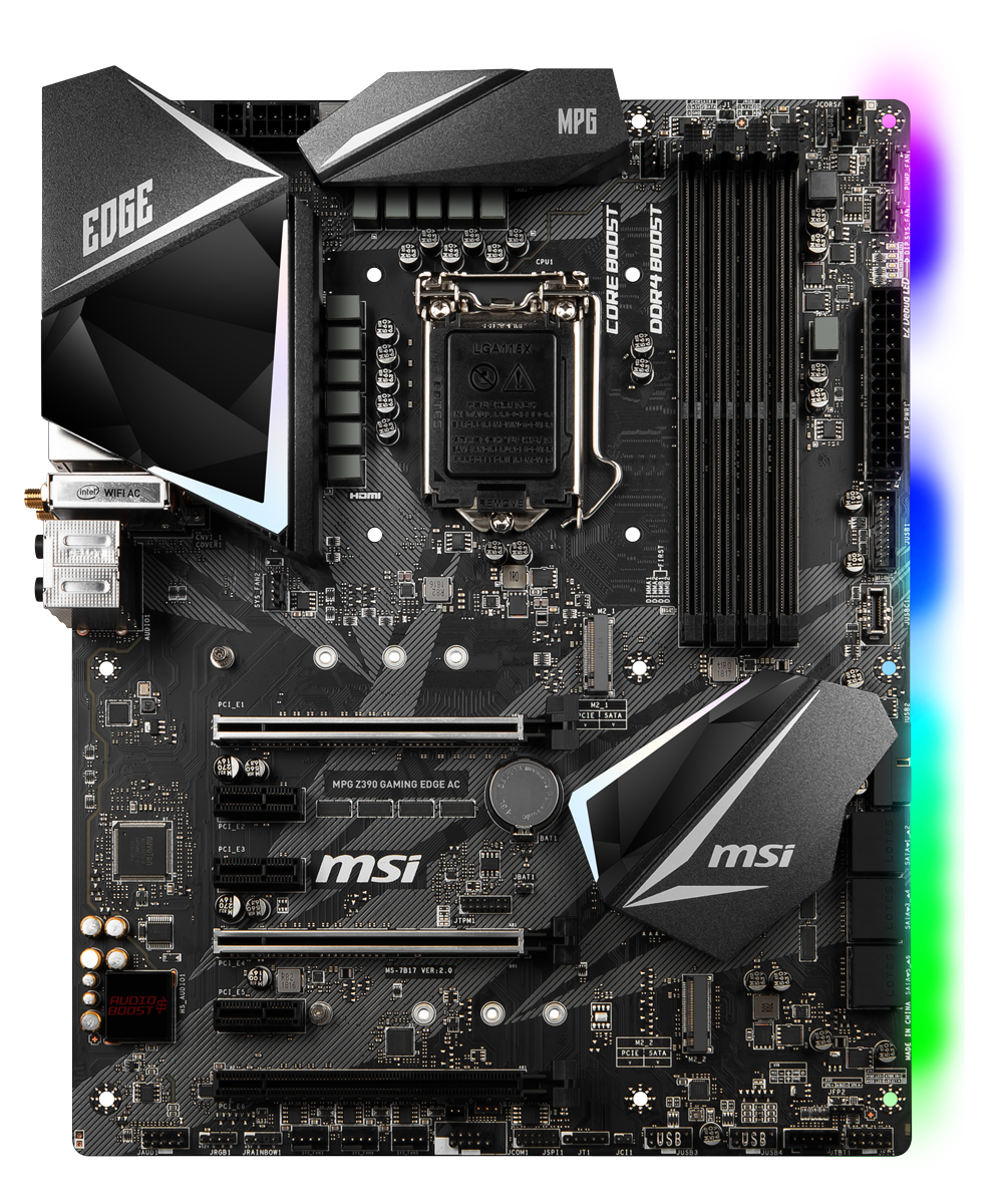 MSI MPG Z390 GAMING EDGE AC Intel Motherboard - Best Deal - South