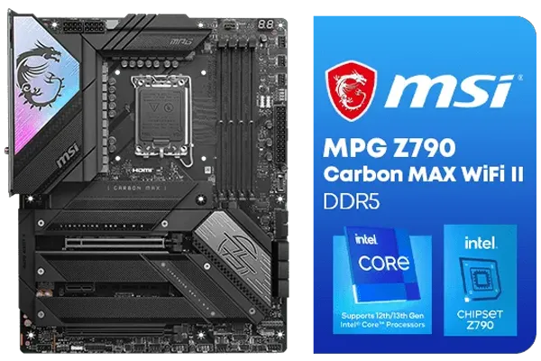 MSI MPG Z790 Carbon MAX WIFI II Intel Motherboard