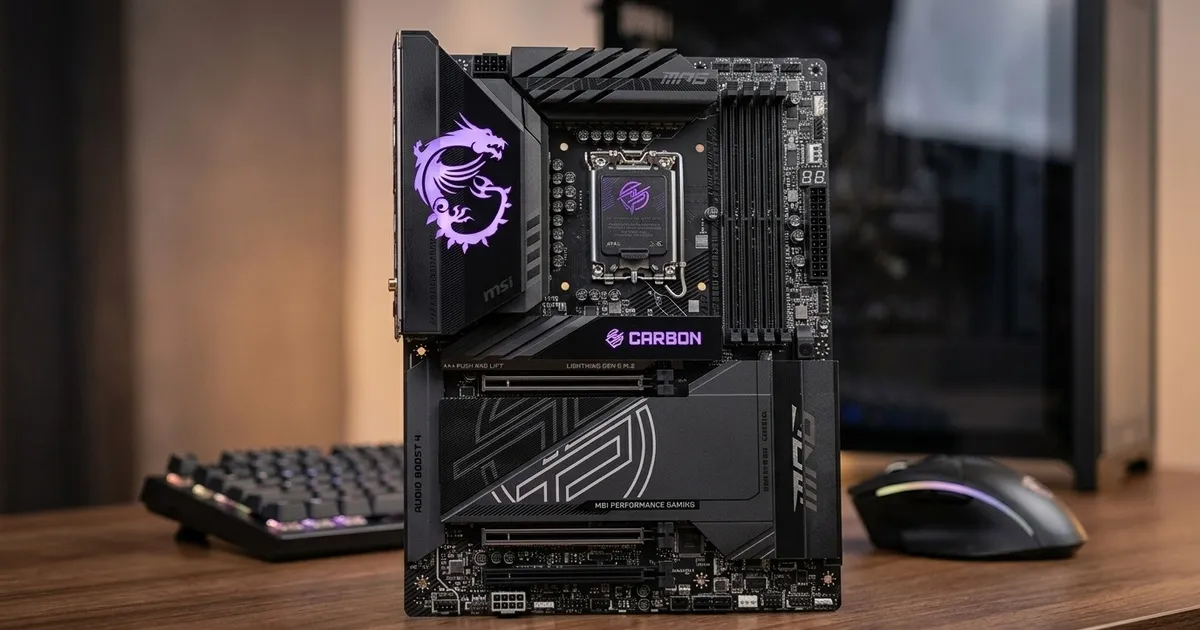 MSI MPG Z890 Carbon Wi-Fi ATX LGA1851 DDR5 Motherboard | Evetech