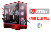 MSI Pano 130R MLG Mid-Tower Gaming Case with ARGB Fans - image 1