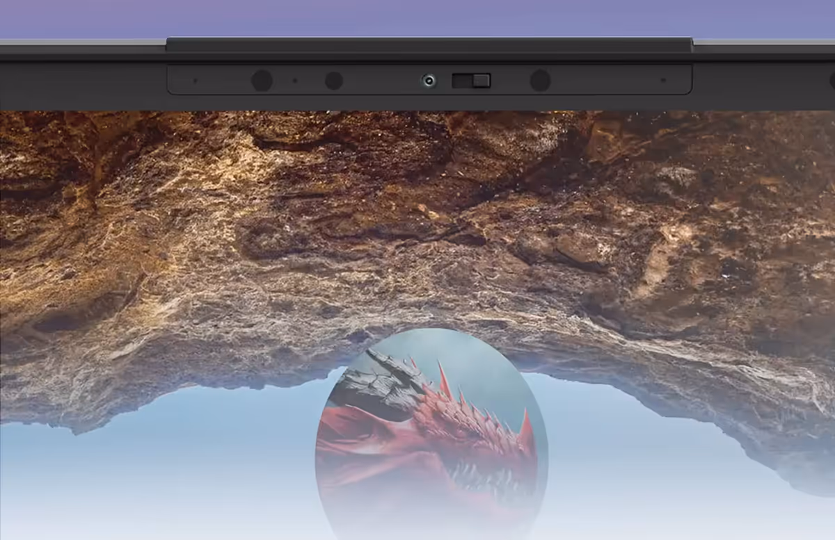 Webcam Shutter feature ensuring privacy and secure usage