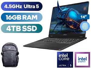 Prestige 14 AI+ Evo C2VMG Core Ultra 5 226V | MSI 16GB/4TB | Premium Ultrabook - Image 1