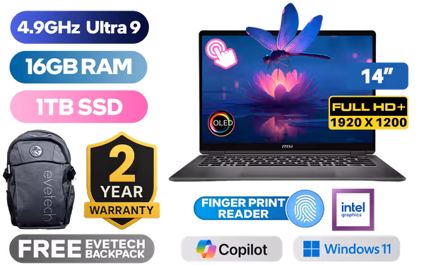 MSI Prestige 14 Flip AI+ D3MTG 16GB/1TB - image 1 MSI Prestige 14 Flip AI+ D3MTG 16GB/1TB - image 1