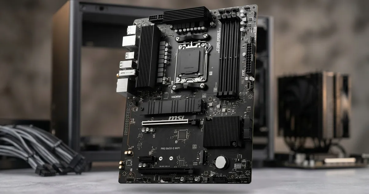 MSI PRO B650-S ATX Motherboard — DDR5, PCIe 4.0 | Evetech