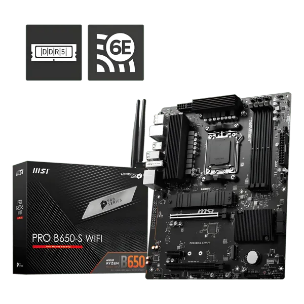 RYZEN 7 7800X3D PRO Upgrade Kit – 32GB 7200MHz RGB Memory & B650 S