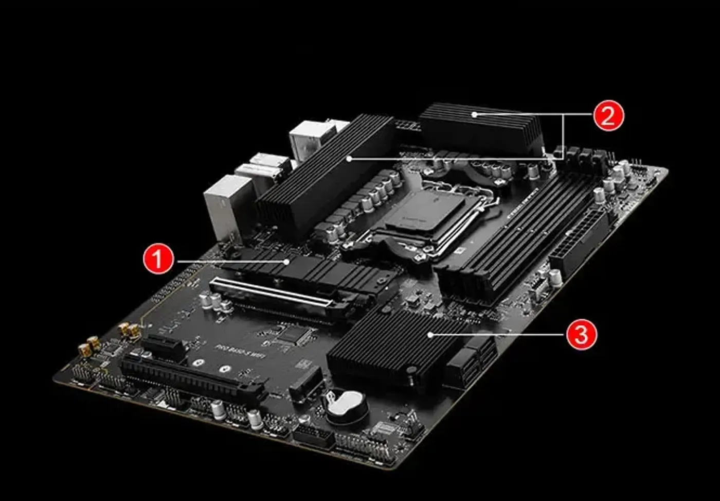 MSI PRO B650-S ATX Motherboard — DDR5, PCIe 4.0 | Evetech