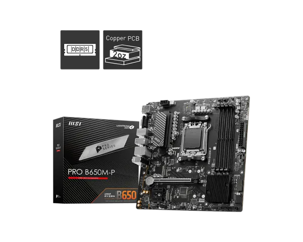 AMD RYZEN 7 9700X 32GB DDR5 7200MHz Upgrade Kit - MSI B650M
